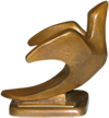 statua 'Ptica' akademske kiparice Ksenije Kantoci
